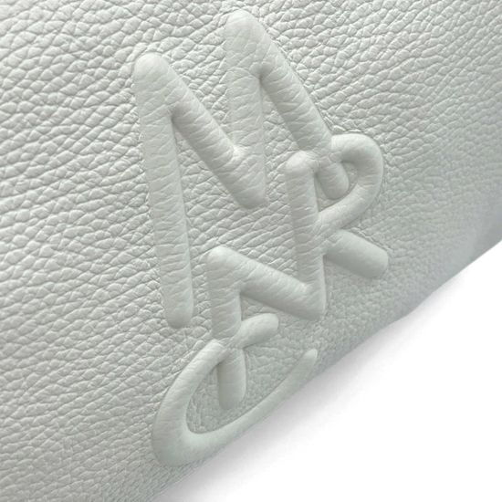 Сумка-Клатч сдвоенный Marina Creazioni белая кожаная - фото 4, B6518 MC BIANCO