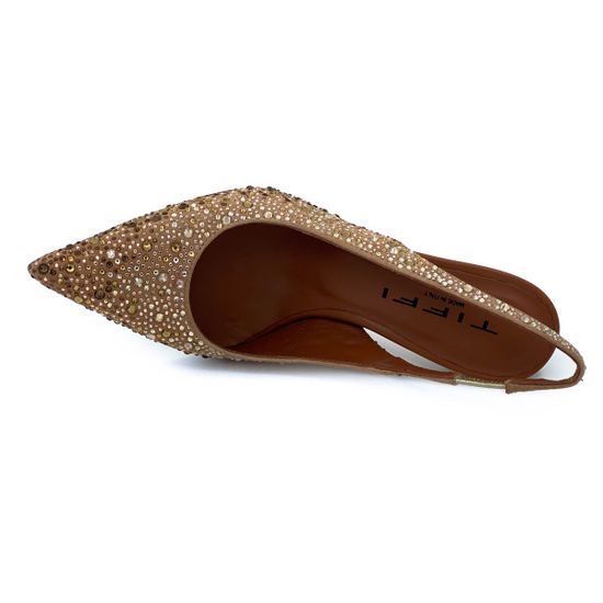 Туфли Tiffi коричневые замшевые - фото 5, 