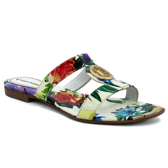 Сабо Loretta Pettinari белые мультиколор - фото 2, 