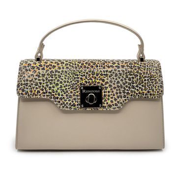 Сумка Ilasio Renzoni бежевая кожаная - фото 1, B8731 IR BEIGE