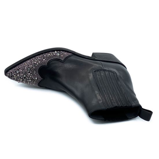 Ботинки Fru.it черные кожаные демисезонные - фото 5, 