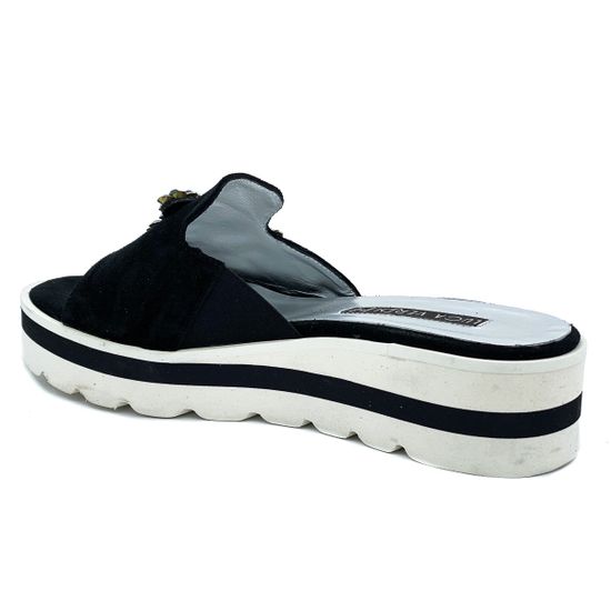 Шлепанцы Luca Verdi черные - фото 3, 