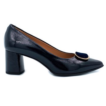 Туфли женские Donna Soft наплак темно-синие - фото 1, DS0403 DS