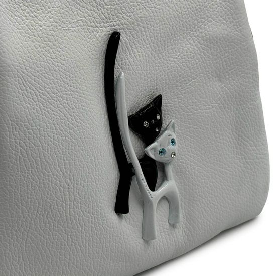 Сумка кросс-боди Renato Angi белая кожаная - фото 4, 3555001 RA BIANCO