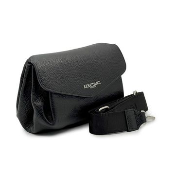 Сумка кросс-боди Renato Angi черная кожаная - фото 2, 3453601 RA NERO