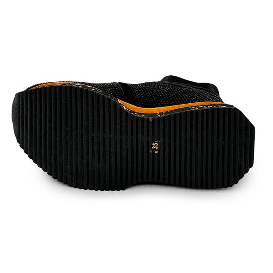 Кроссовки NILA&amp;NILA черные замшевые на меху - фото 4, NO6467M NIL NERO