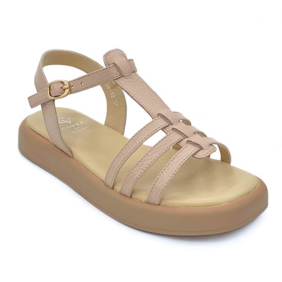 Босоножки Cover пудровые кожаные - фото 2, 139-12 COV