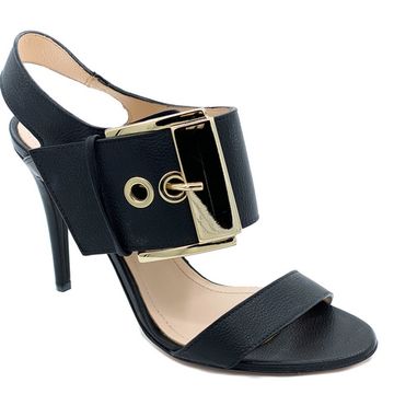 Босоножки Renzi кожаные черные - фото 2, 501408 RZ