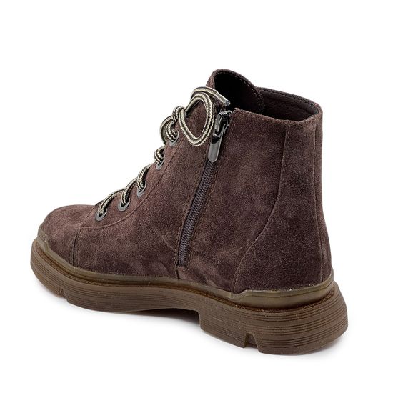 Ботинки CV COVER коричневые замшевые на шерсти - фото 3, 78229-3 COV