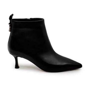 Ботильоны TUFFONI черные кожаные демисезонные - фото 1, 3523036LL TUF