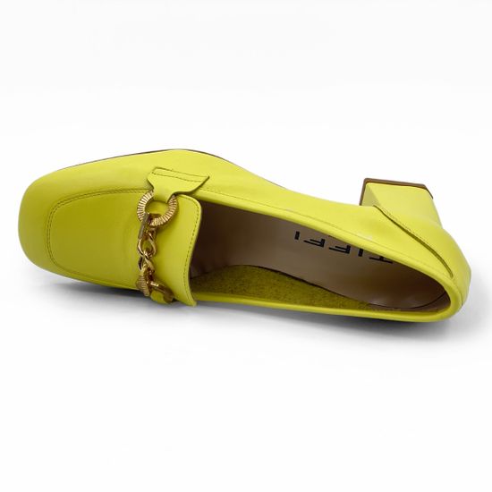 Туфли Tiffi кожаные желтые - фото 5, TF28/50 TI GIALLO