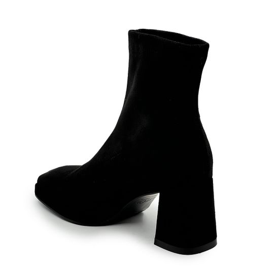 Ботильоны Tuffoni черные замша/стрейч демисезонные - фото 3, 3523049 TUF DEMI