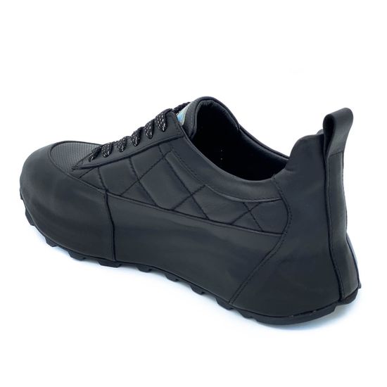 Кроссовки Nila&amp;Nila черные кожаные - фото 3, ZN10882 NIL NERO