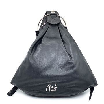 Рюкзак Renato Angi черный кожаный - фото 1, 2500381 RA