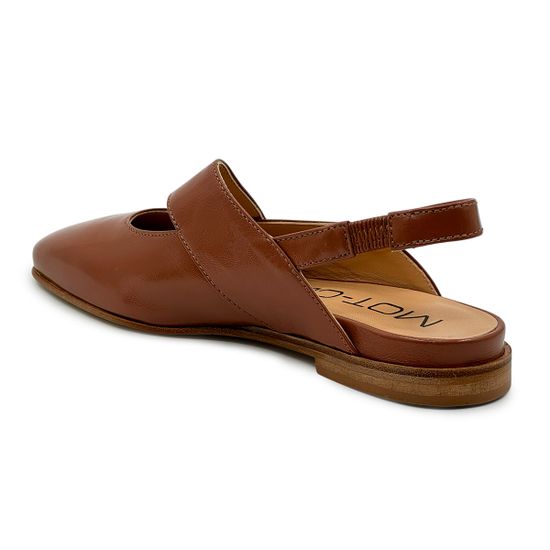 Туфли летние MOT-CLE коричневые лакированные - фото 3, MOT3216 MOT MIRISTICA