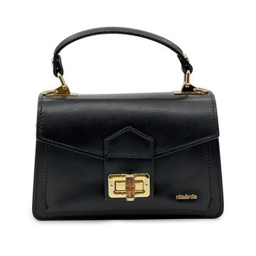 Сумка NILA&amp;NILA черная кожаная - фото 1, BNN7041 NIL NERO