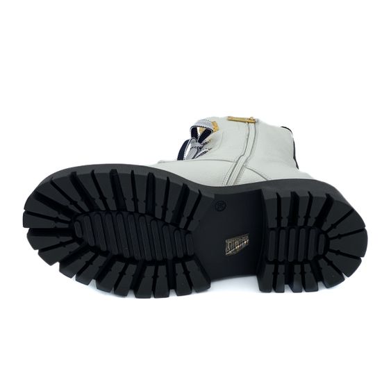 Ботинки Ilasio Renzoni белые кожаные Байка - фото 4, 4829 IR BIANCO