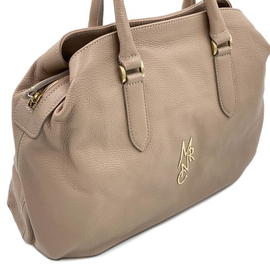 Сумка Marina Creazioni пастельно-розовая кожаная - фото 2, 