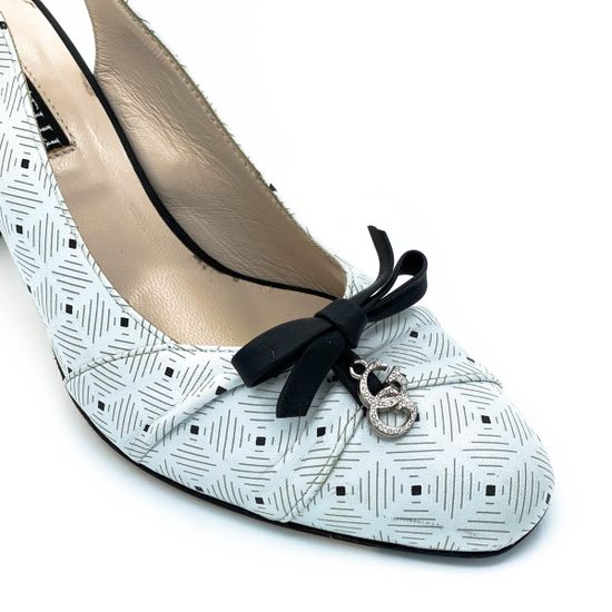 Босоножки Giada Gabrielli белые кожаные - фото 5, 