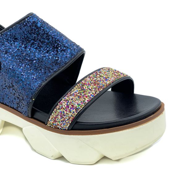 Сандалии Jeannot синие - фото 6, 39069 JN