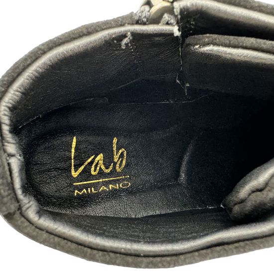 Ботинки LAB MILANO замшевые черные демисезонные - фото 7, 2024 LAB