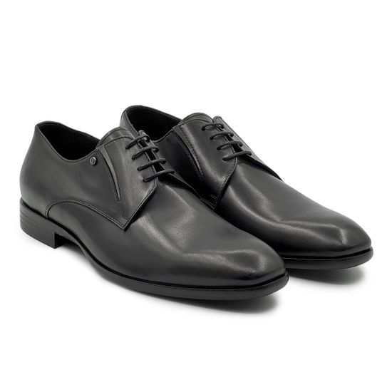 Туфли GIAMPIERONICOLA черные кожаные - фото 8, 45208 GPN