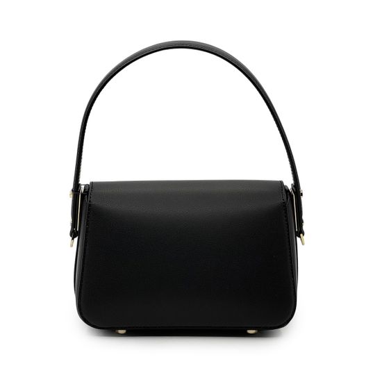 Сумка Gironacci черная кожаная - фото 3, 