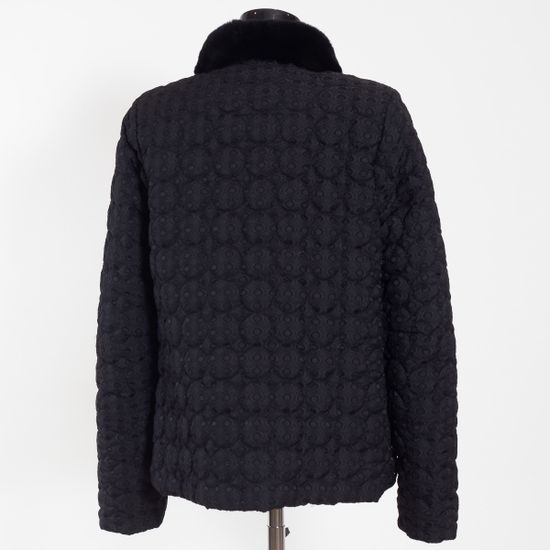 Куртка VOLPI черная со стразами - фото 3, 