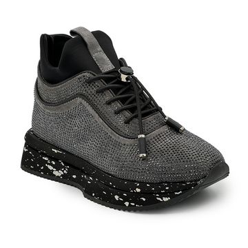 Кроссовки NILA&amp;NILA серые замшевые на меху - фото 2, NO6467M NIL GRIGIO