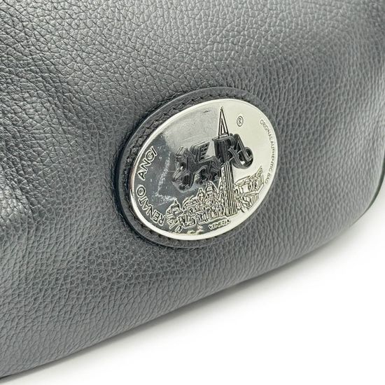 Сумка кросс-боди Renato Ang черная кожаная - фото 5, 3354501 RA NERO