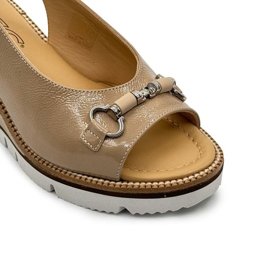 Босоножки Donna Soft бежевые наплак - фото 6, DS2306 DS BEIGE