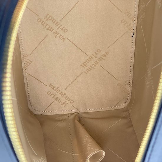 Сумка Valentino Orlandi черная кожаная - фото 5, 26045 VO NERO