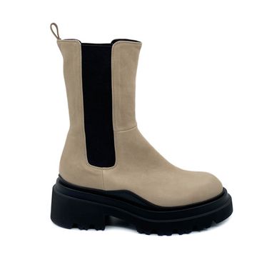 Ботинки Fru.it бежевые кожаные демисезонные - фото 1, 7117 FR