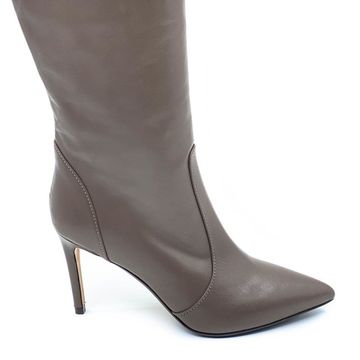 Сапоги Tiffi серые кожаные демисезонные - фото 2, N658/80DR TI STONE