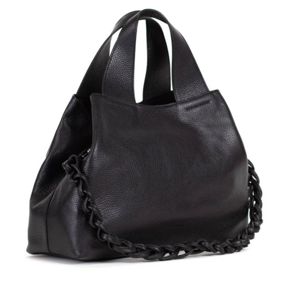 Сумка Ripani черная кожаная - фото 2, 