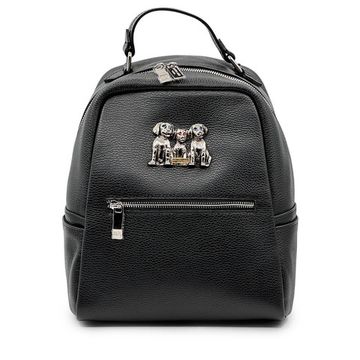 Рюкзак Renato Angi черный кожаный - фото 1, 3554801 RA NERO