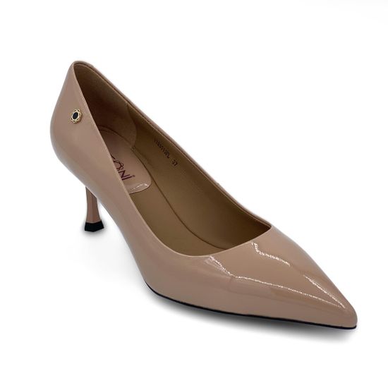 Туфли Tuffoni бежевые кожаные лакированные - фото 2, 1723013PL TUF BEIGE