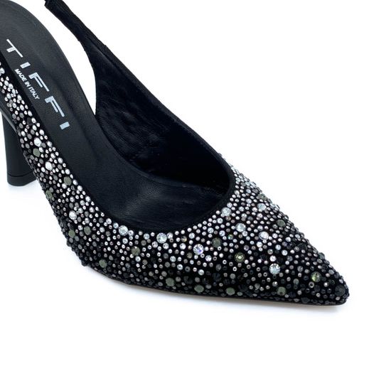 Туфли Tiffi черные замшевые - фото 6, J905/90 TI NERO