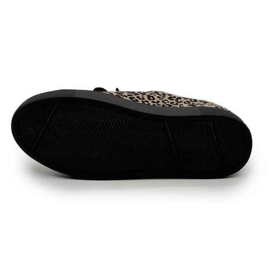 Кеды CV COVER бежевые замшевые принт &quot;леопард&quot; - фото 4, 