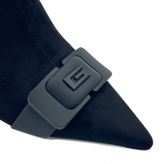 Ботильоны TUFFONI черные замша/стрейч демисезонные - фото 6, 1423010TL TUF