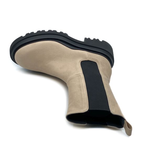 Ботинки Fru.it бежевые кожаные демисезонные - фото 5, 7117 FR