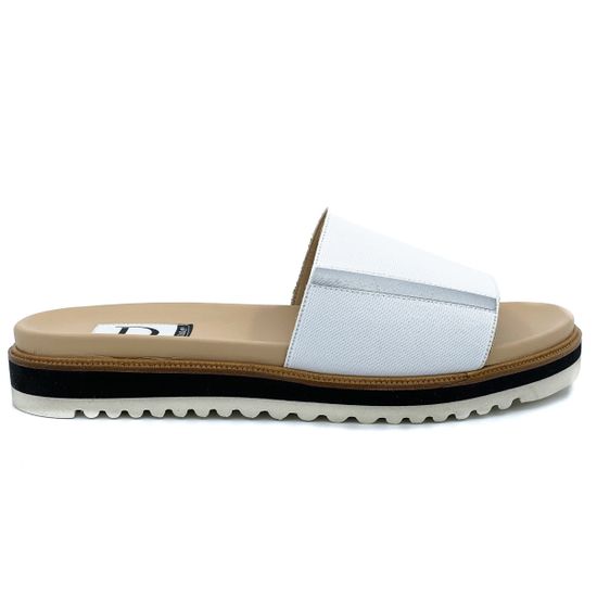 Шлепанцы DiGiada белые - фото 1, 
