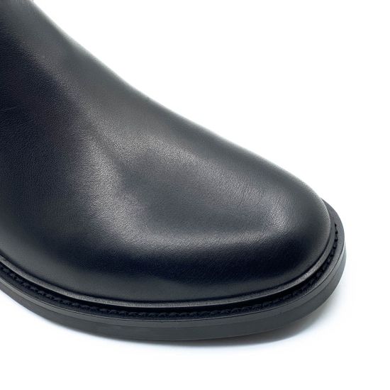 Сапоги Tuffoni черные кожаные МЕХ (мех до щиколотки) - фото 7, 1722019LE  TUF