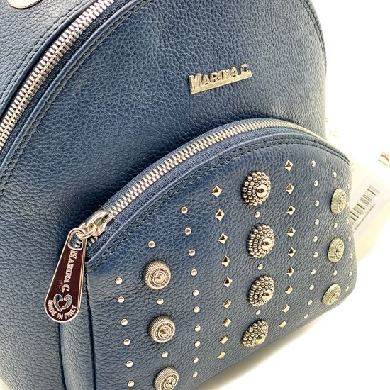 Рюкзак женский Marina Creazioni синий - фото 4, 