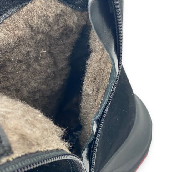 Ботинки CVCover черные замшевые на меху - фото 7, 1515-3 COV