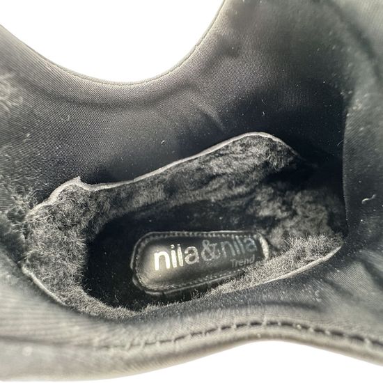 Кроссовки NILA&amp;NILA серые замшевые на меху - фото 7, NO6467M NIL GRIGIO