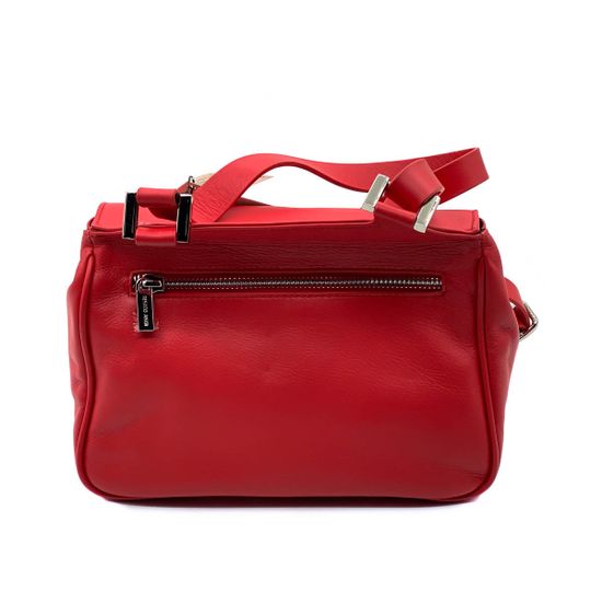 Сумка Renato Angi красная кожаная - фото 3, 2701281 RA ROSSO