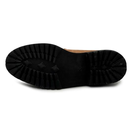 Лоферы MOT-CLE бежевые замшевые - фото 4, MOT3230 MOT CANGURO