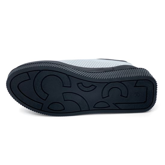 Полуботинки Lab Milano белые кожаные с перфорацией и шнурочками - фото 4, 3750108 LAB BIANCO