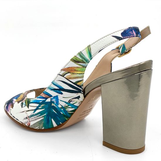 Босоножки Renzi кожаные мультиколор - фото 3, 501701A RZ